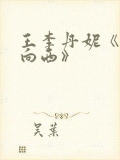 王李丹妮《一路向西》