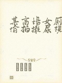 某商场女厕真实偷拍撒尿视频