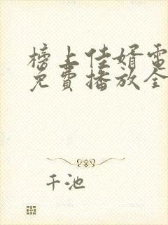 榜上佳婿电视剧免费播放全集在线观看