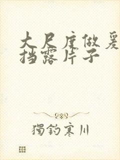 大尺度做爰无遮挡露片子封面