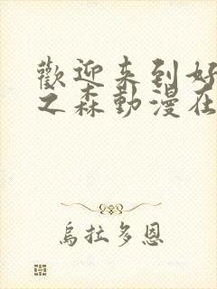 欢迎来到好精灵之森动漫在线播放