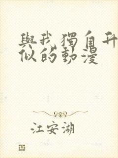 与我独自升级类似的动漫封面