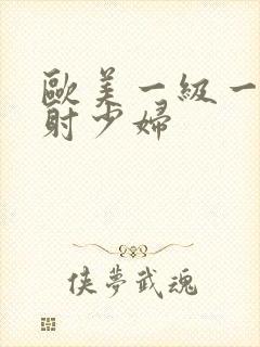 欧美一级一级内射少妇