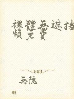 裸体无遮挡,视频免费封面