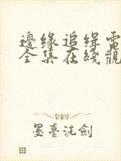 边缘追缉电视剧全集在线观看高清