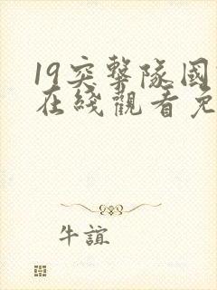 19突击队国语在线观看免费版高清