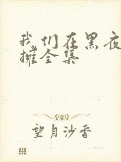 我们在黑夜中相拥全集封面