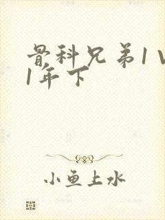 骨科兄弟1 V1年下