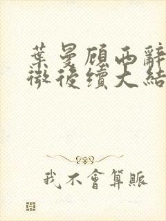 叶曼顾西辞许见微后续大结局