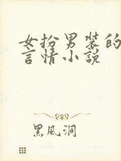 女扮男装的古代言情小说封面