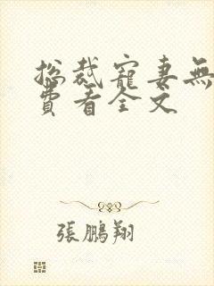 总裁宠妻无度免费看全文