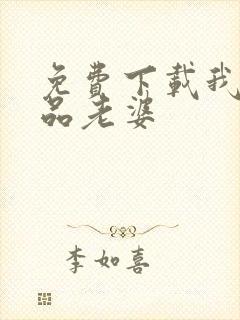 免费下载我的极品老婆封面