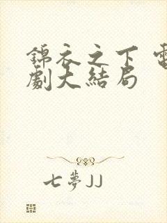 锦衣之下 电视剧大结局封面