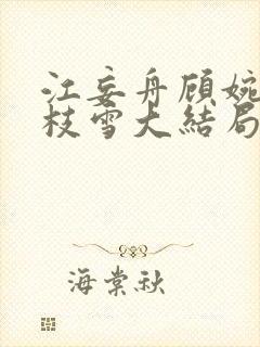 江妄舟顾婉禾宋枝雪大结局