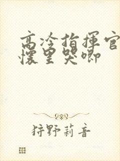 高冷指挥官在我怀里哭唧