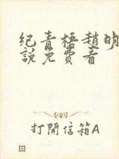 纪青梧赵明琰小说免费看