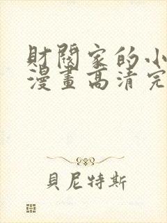 财阀家的小儿子漫画高清完整版