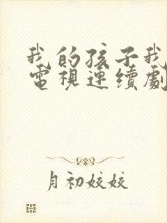 我的孩子我的家电视连续剧封面