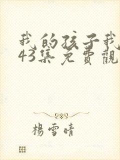我的孩子我的家43集免费观看
