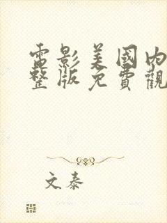 电影美国内战完整版免费观看