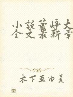 小说萧峥大结局全文最新章节