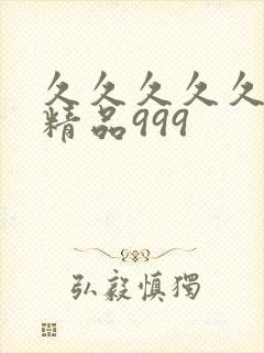 久久久久久国产精品999
