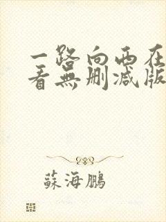 一路向西在线观看无删减版完整