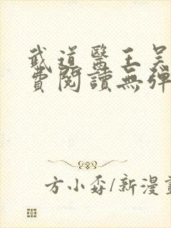 武道医王吴东免费阅读无弹窗全文