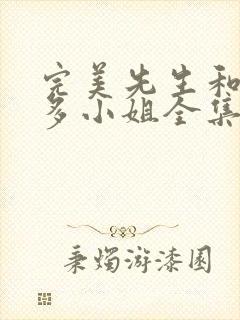 完美先生和差不多小姐全集免费看