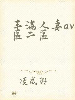 丰满人妻av一区二区