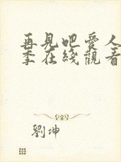 再见吧爱人第二季在线观看免费全集封面