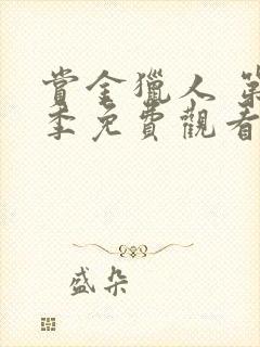 赏金猎人 第2季免费观看全集