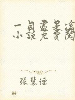 一目尽是沧桑的小说免费阅读封面