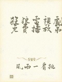 杀狼电视剧全集免费播放第30集在线观看