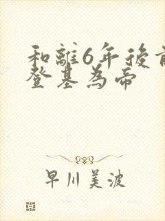 和离6年后前夫登基为帝