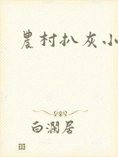 农村扒灰小说封面