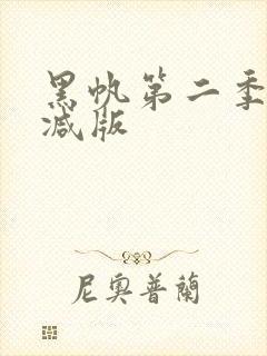 黑帆第二季未删减版