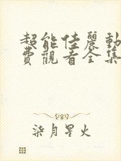 超能佳丽动漫免费观看全集