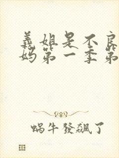 义姐是不良人妈妈第一季第