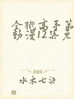 全职高手第三季动漫12集免费