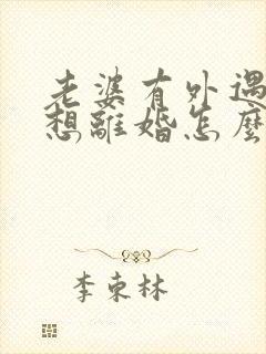 老婆有外遇我不想离婚怎么办封面