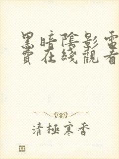 黑暗阴影电影免费在线观看封面