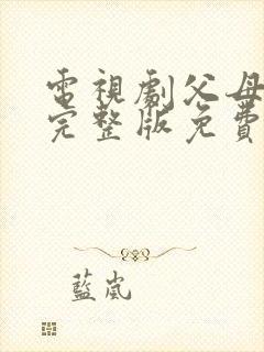 电视剧父母爱情完整版免费播放高清