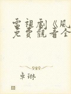 电视剧《风筝》免费观看全集高清