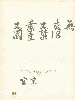 又黄又爽无遮挡国产禁18