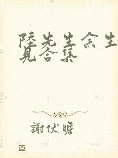 陆先生余生不再见合集