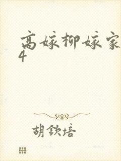 高嫁柳嫁家1到4封面