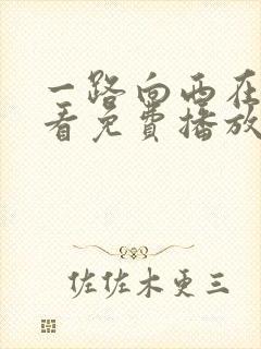 一路向西在线观看免费播放完整版高清