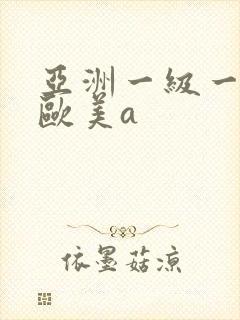 亚洲一级一内射欧美a封面