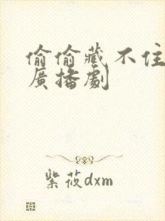 偷偷藏不住积灰广播剧